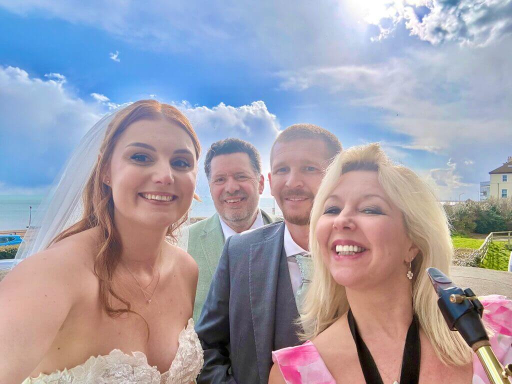 Wedding Musicians Fantastic With Fizz with Megan and Phil