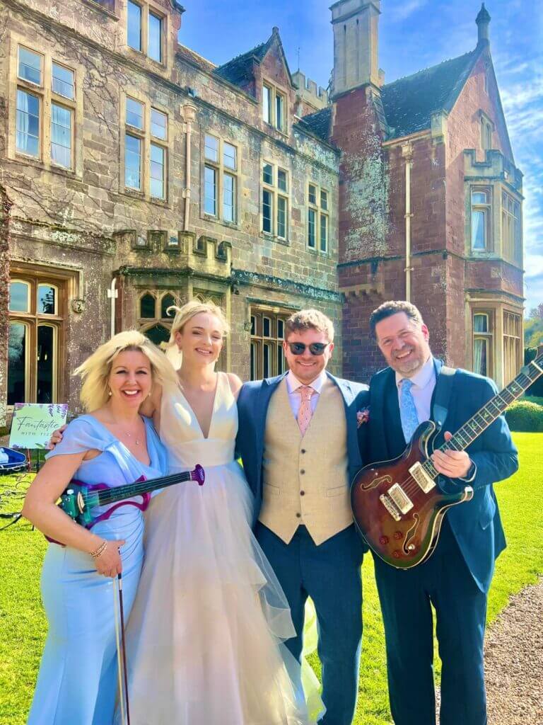 Wedding Musicians Fantastic with Fizz with Phoebe and Laurie