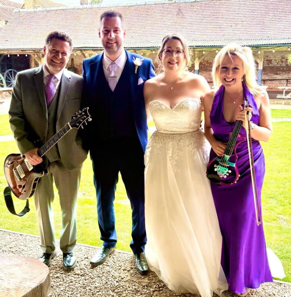 Wedding Musicians Fantastic With Fizz with Sophie and Kieran