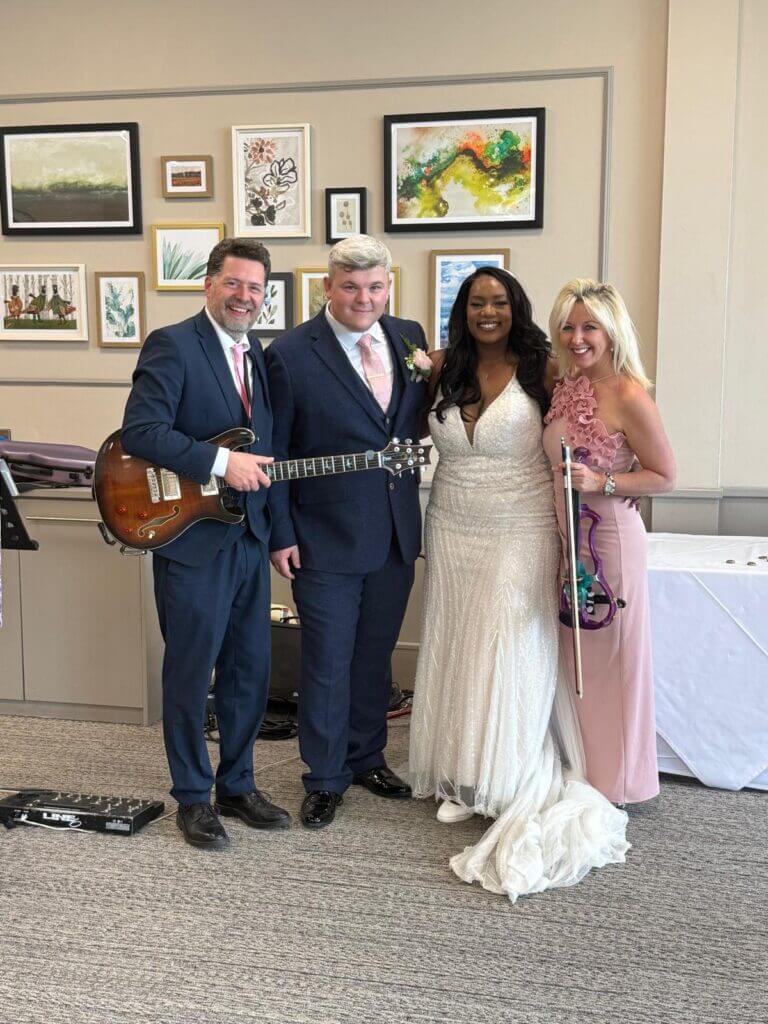 Wedding Musicians Fantastic With Fizz with Florence and Liam