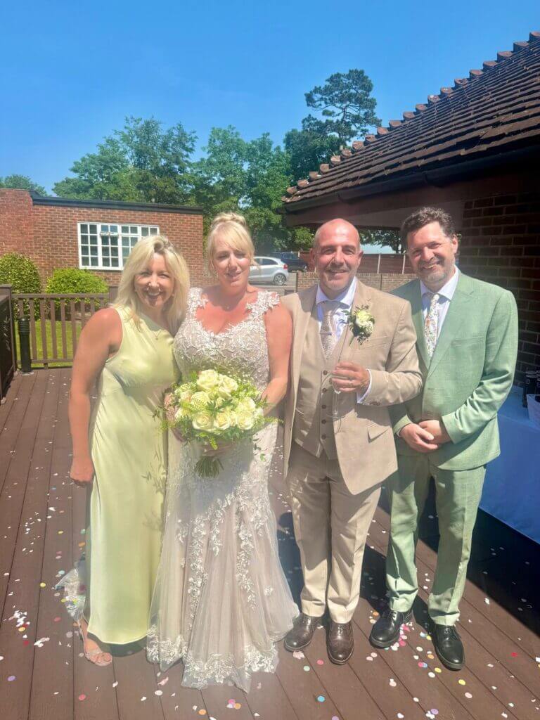 Wedding musicians Fantastic With Fizz with Keely and Dave